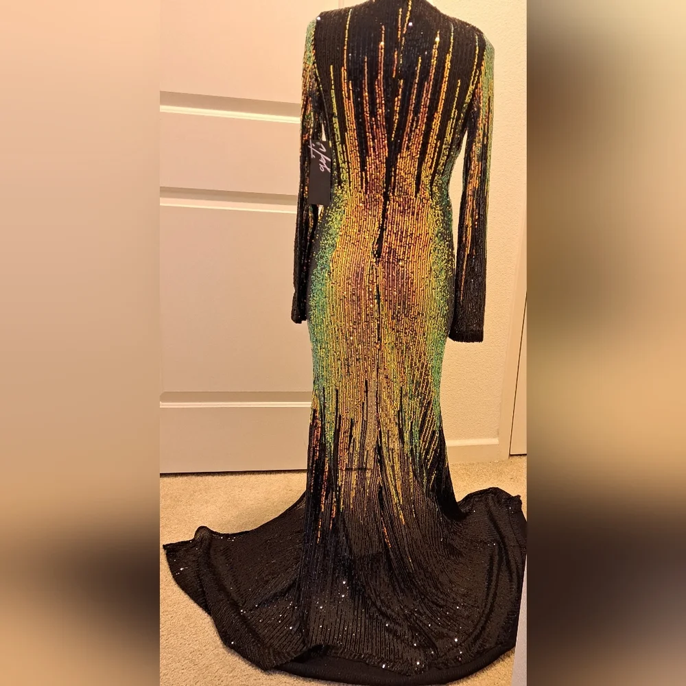 Banjul sequin gown maxi formal dress - Picture 4 of 15